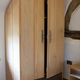 Natural Light and Dark Cupboard